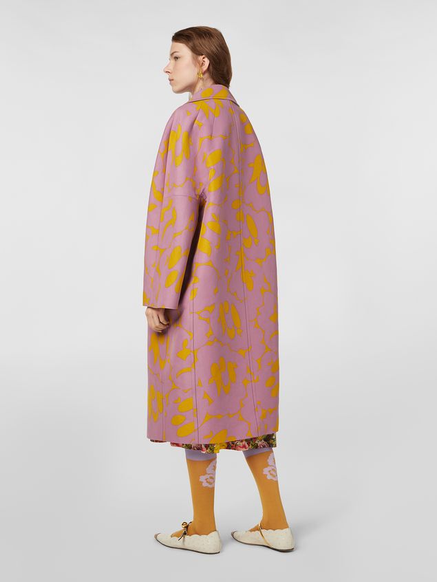 Duster Coat Marni Duster coat in cotton cady with Belou print Woman