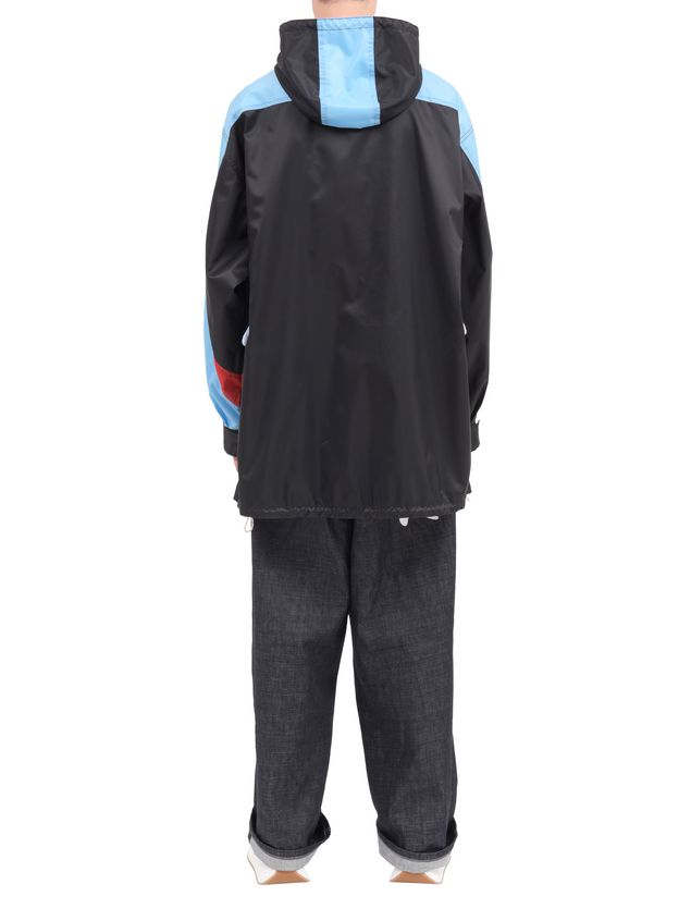 Coat Marni Color-block jacket in light nylon Man