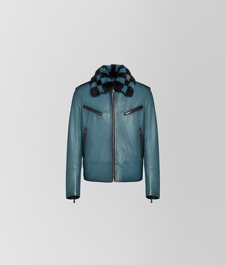 BRIGHTON/NERO CALF LEATHER JACKET