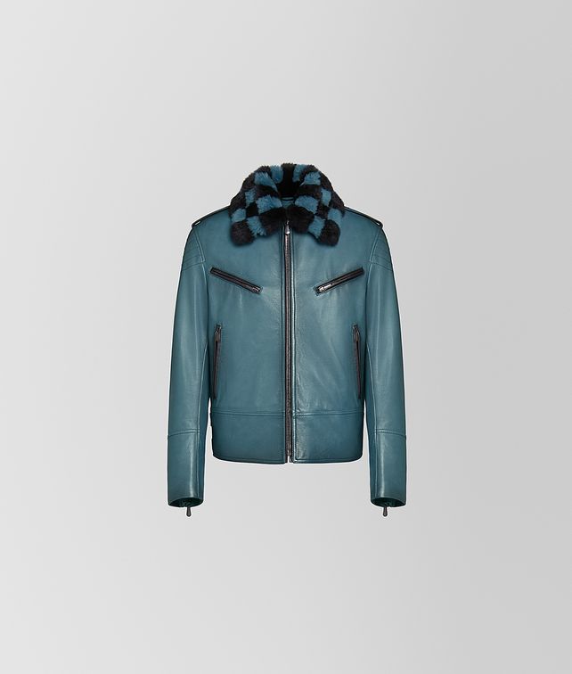 BOTTEGA VENETA JACKET IN CALF LEATHER Outerwear and Jacket Man fp