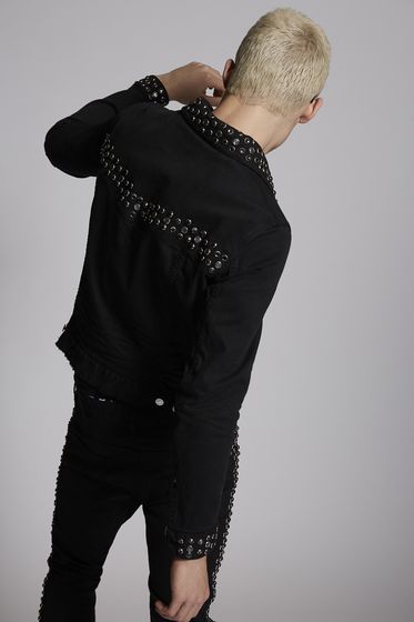 DSQUARED2 calzini in spugna con logo Icon nero bianco