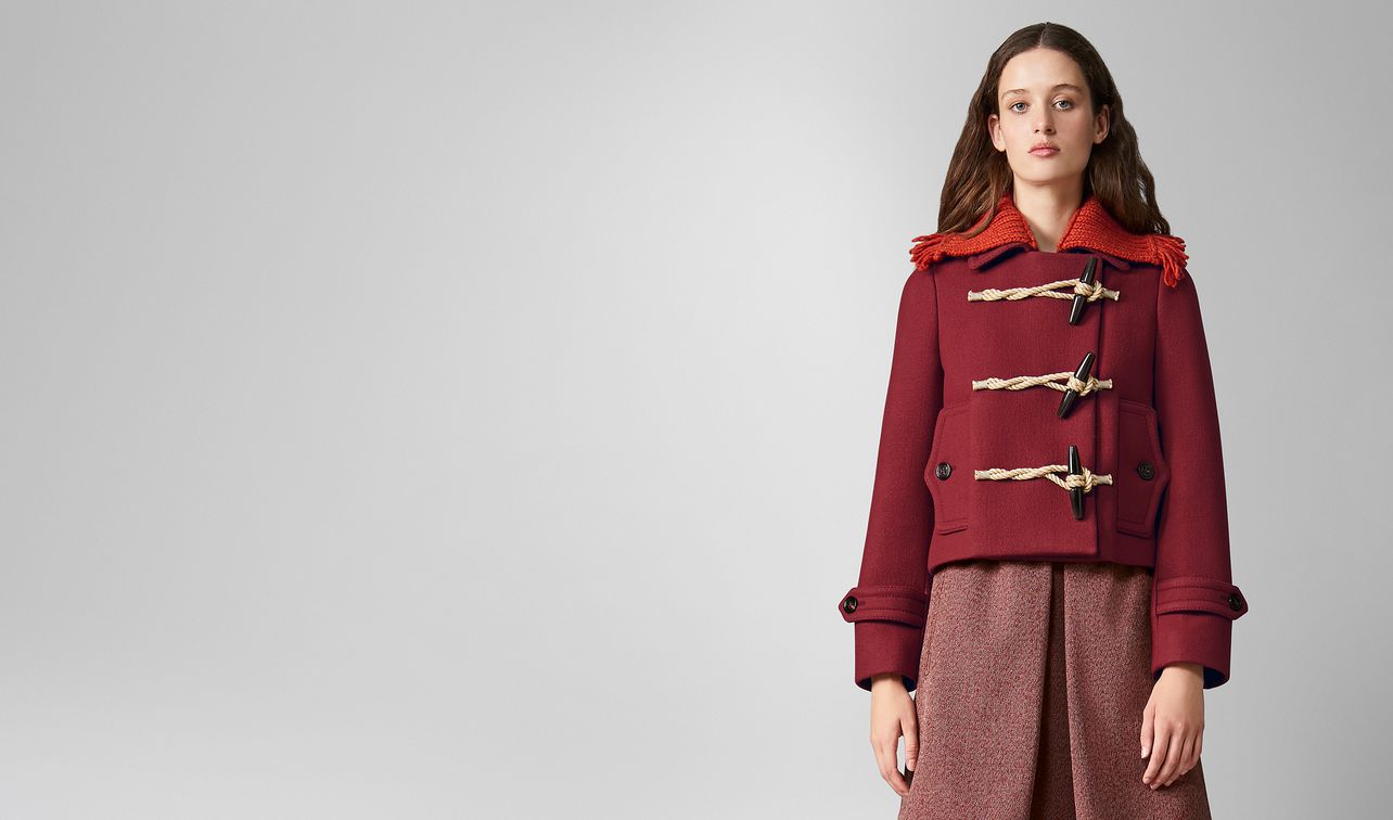 jacket in wool landing