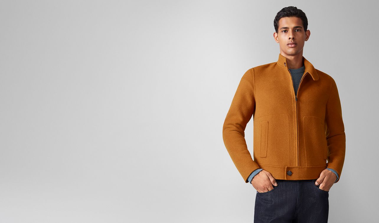 jacket in cashmere landing
