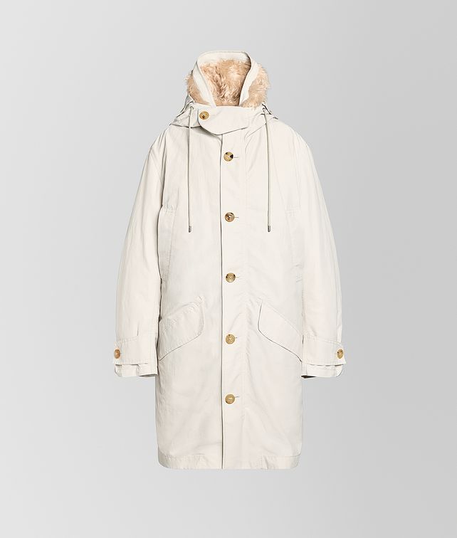 BOTTEGA VENETA COAT IN TECHNICAL COTTON AND MOHAIR Outerwear and Jacket Woman fp