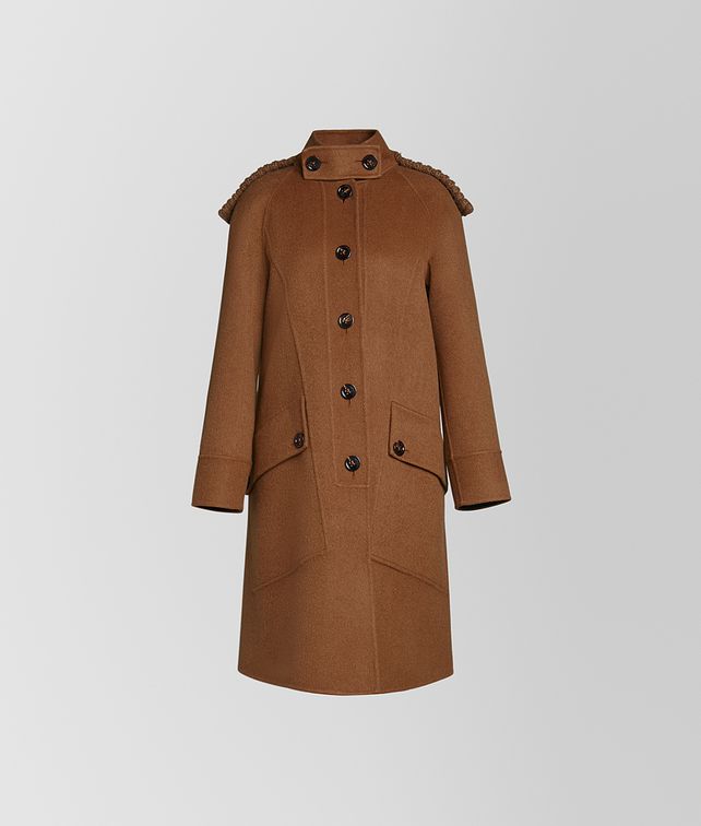 BOTTEGA VENETA COAT IN DOUBLE CASHMERE AND WOOL Outerwear and Jacket Woman fp
