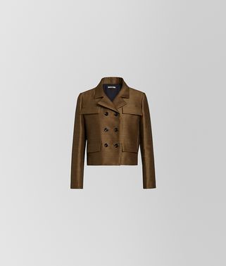 JACKET IN WOOL AND SILK