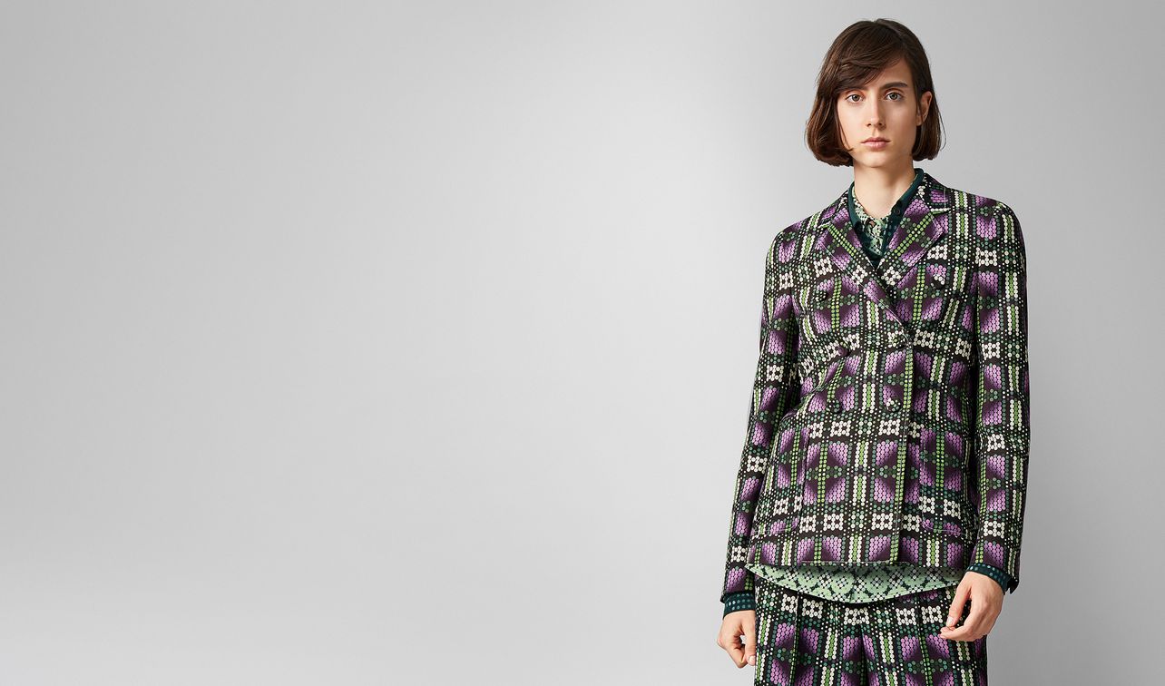 jacket in cotton landing
