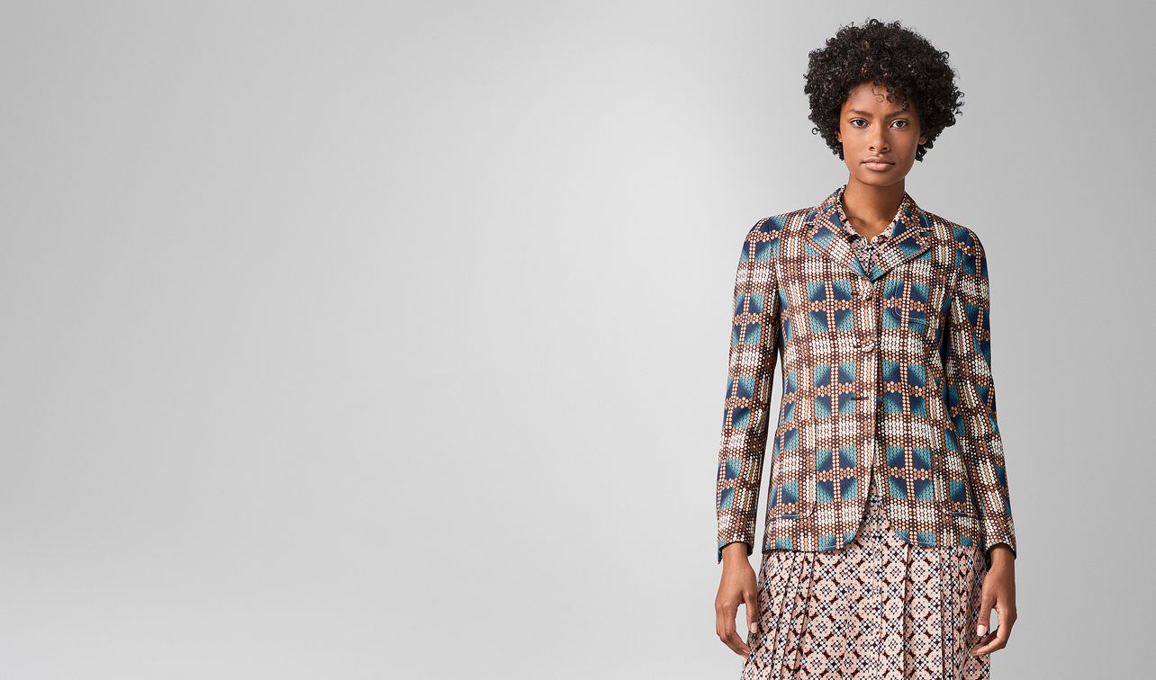 jacket in cotton landing