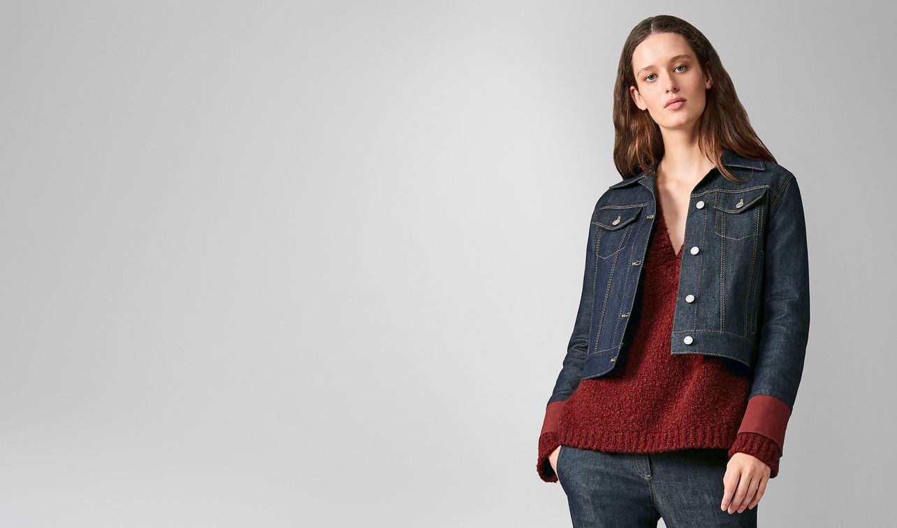 jacket in cotton landing