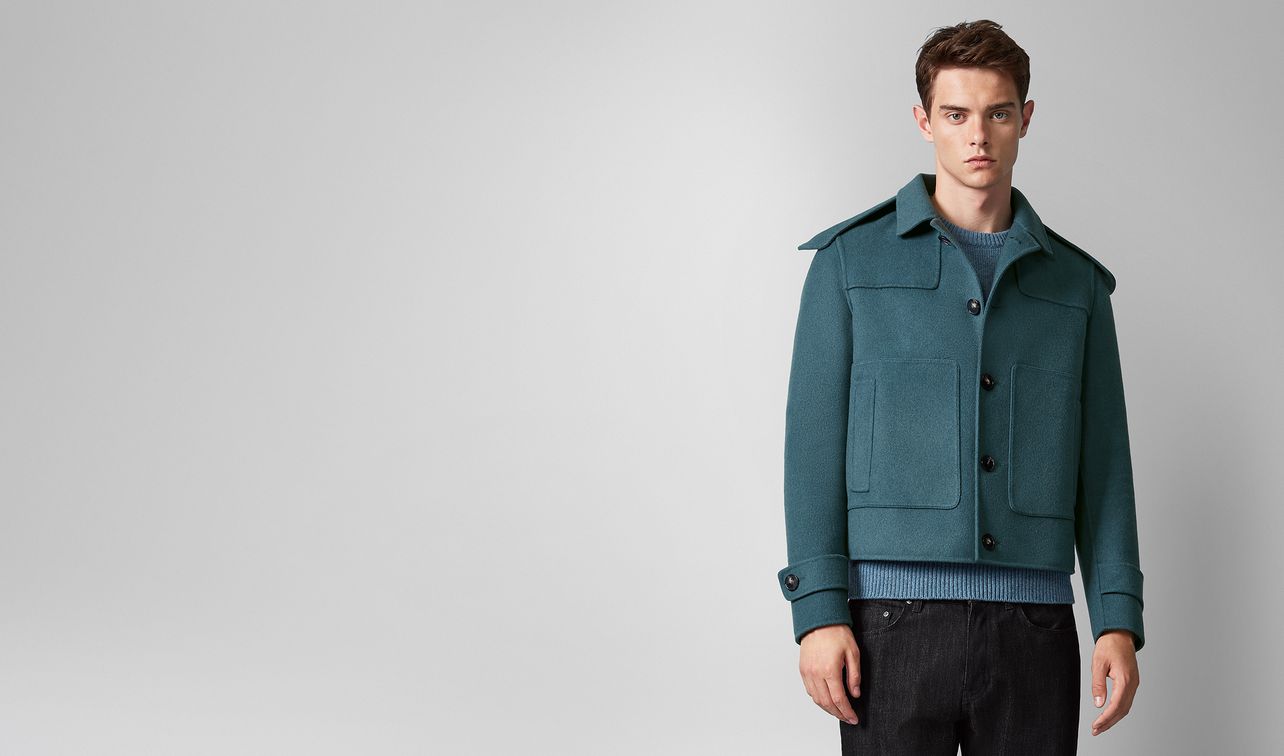 jacket in cashmere landing
