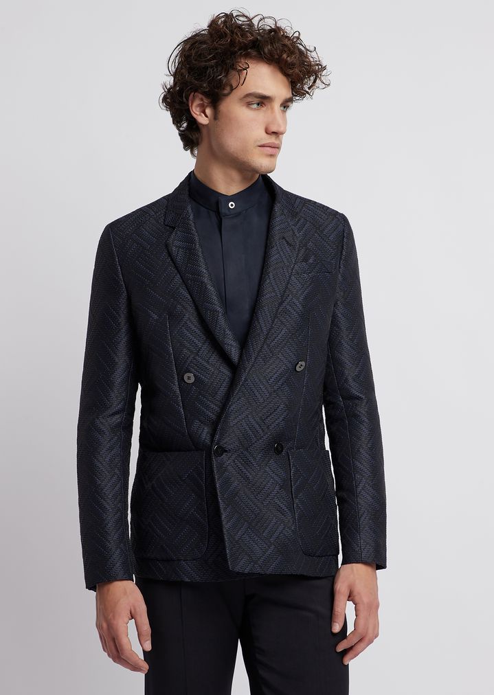 armani double breasted suit