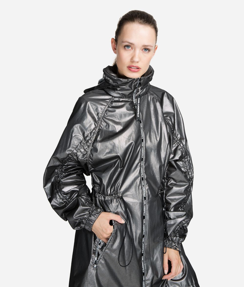 KARL LAGERFELD Technical Anorak Outerwear Woman f