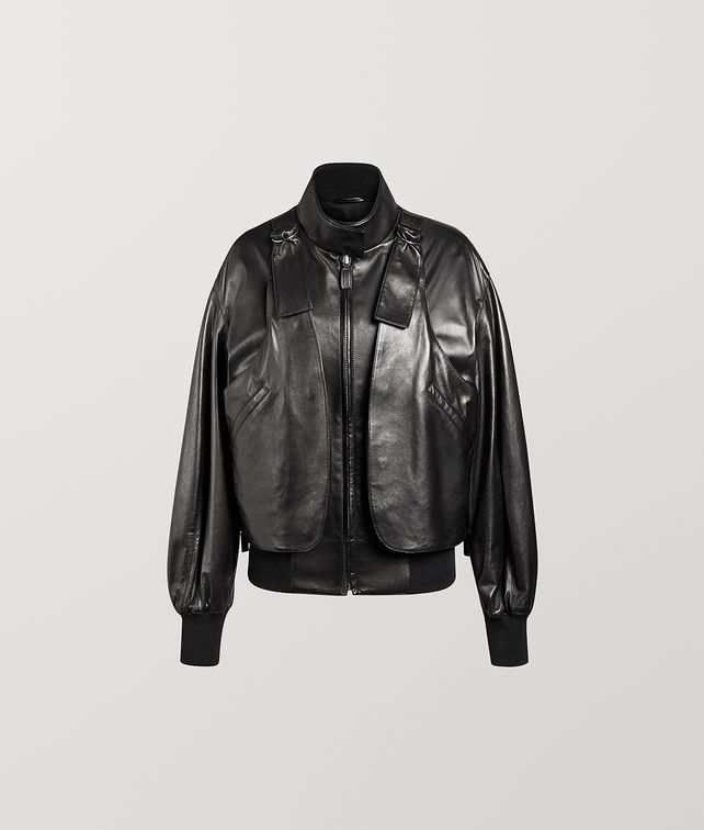 BOTTEGA VENETA BOMBER JACKET IN NAPPA Outerwear and Jacket Woman fp