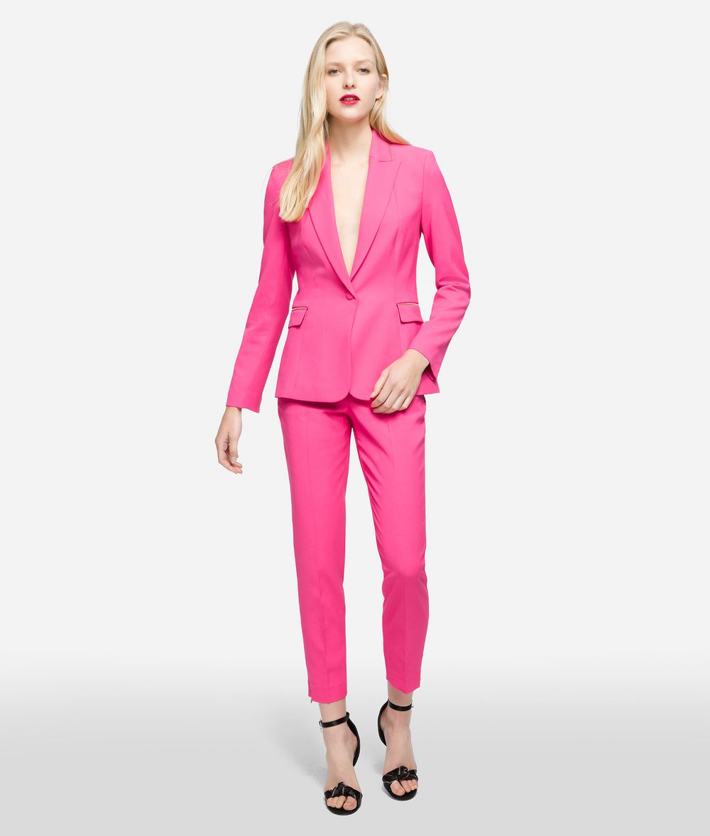 KARL LAGERFELD Fitted Summer Blazer Blazer Woman f