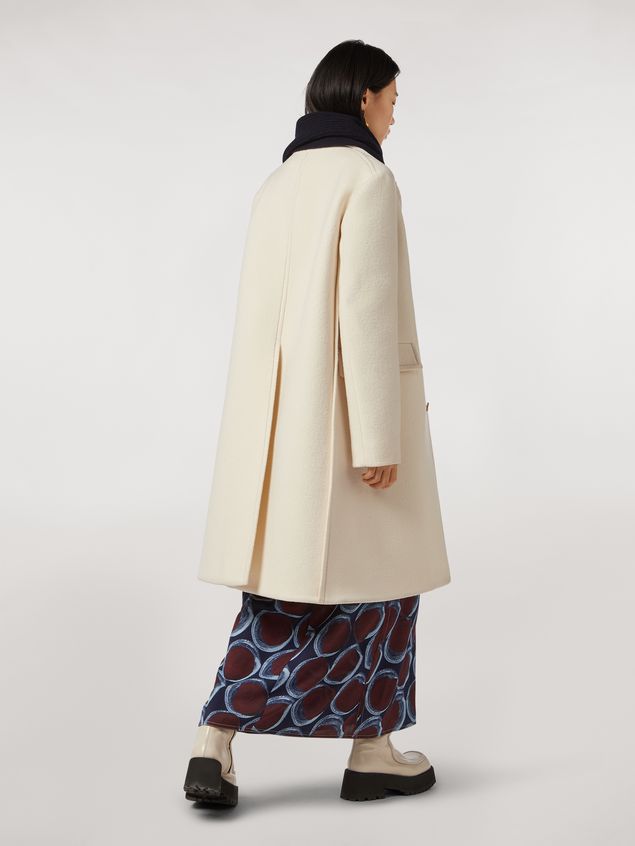 Coat Marni Felted wool twill coat Woman