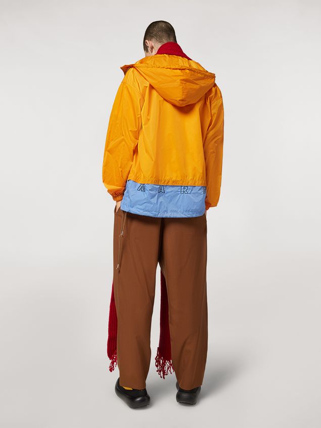 Sporty Jacket Marni Light nylon jacket with antidrip finish Man