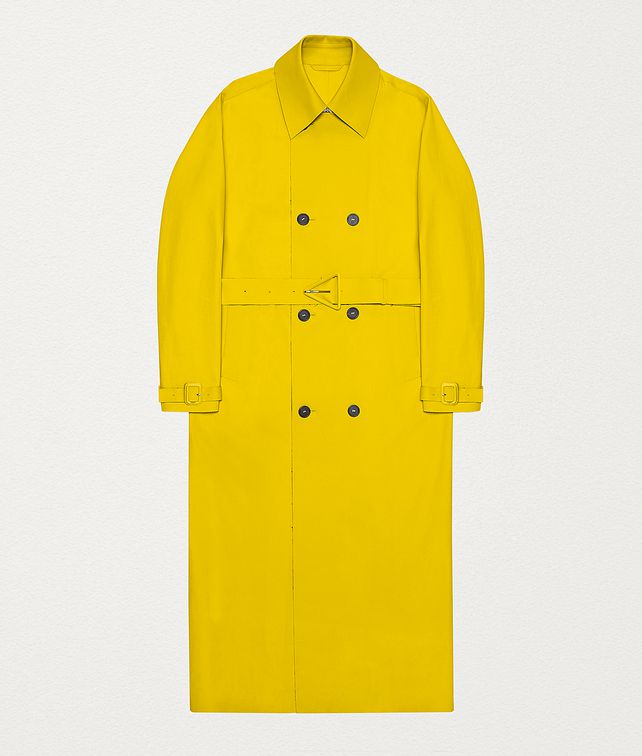 BOTTEGA VENETA COAT IN PLONGÉ NAPPA Outerwear and Jacket Man fp