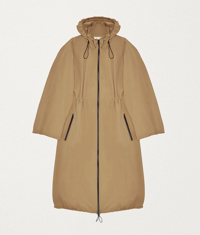 BOTTEGA VENETA ANORAK IN MATT NYLON Outerwear and Jacket Woman fp