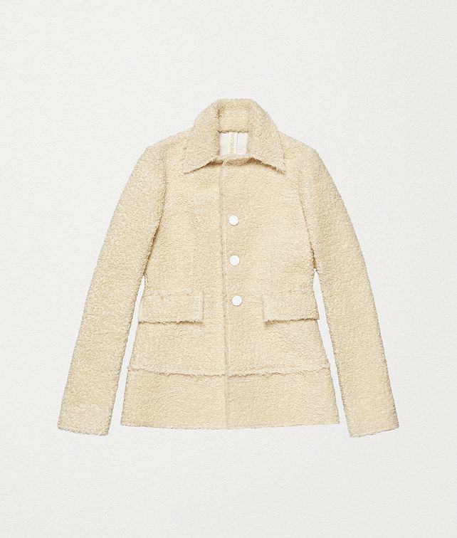 BOTTEGA VENETA JACKET IN BOUCLÉ Outerwear and Jacket Woman fp