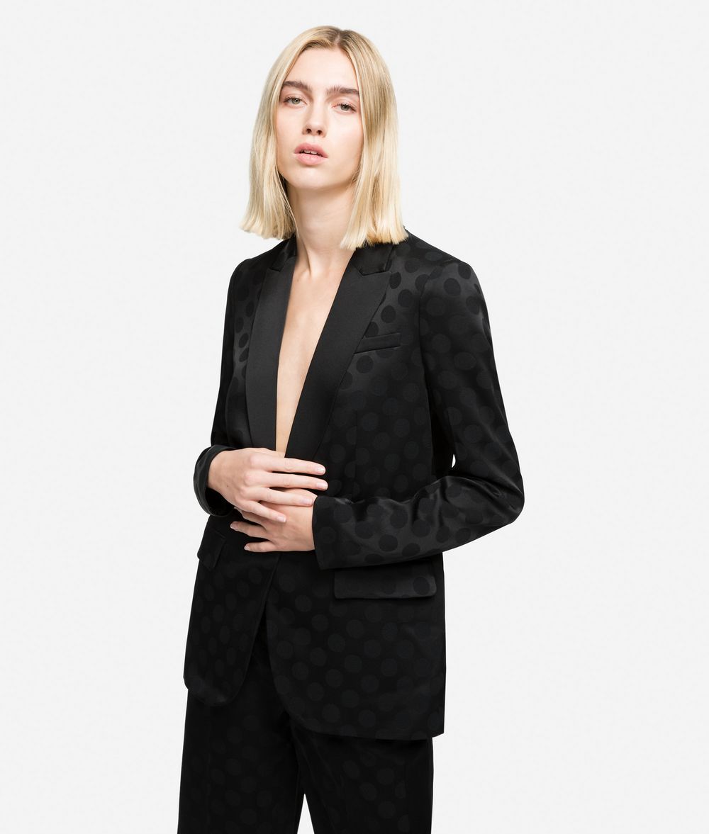 KARL LAGERFELD K/Dots Tailored Blazer Blazer Woman f