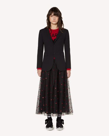 REDValentino 羊毛粘胶混纺西装外套
