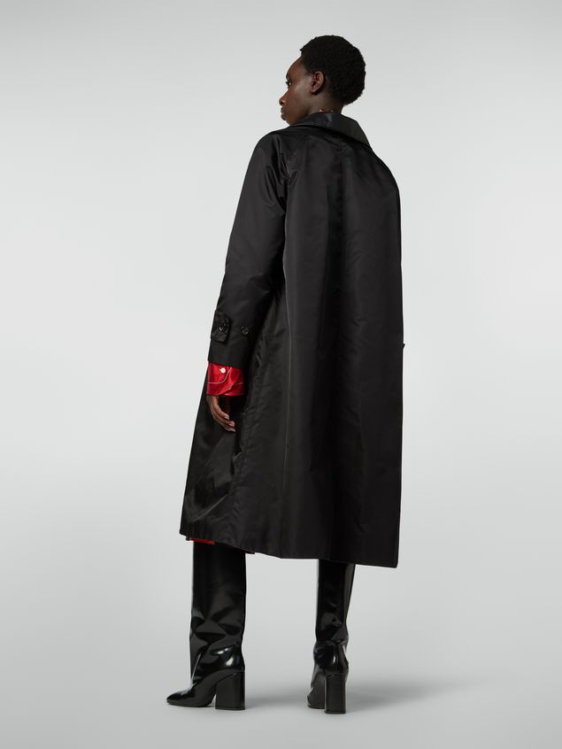 Coat Marni Coat in slightly padded nylon twill Woman