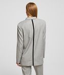 KARL LAGERFELD TAILORED WOOL BLEND JACKET