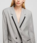 KARL LAGERFELD TAILORED WOOL BLEND JACKET