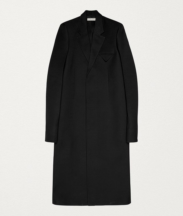 BOTTEGA VENETA COAT IN WOOL BLEND Outerwear and Jacket Woman fp