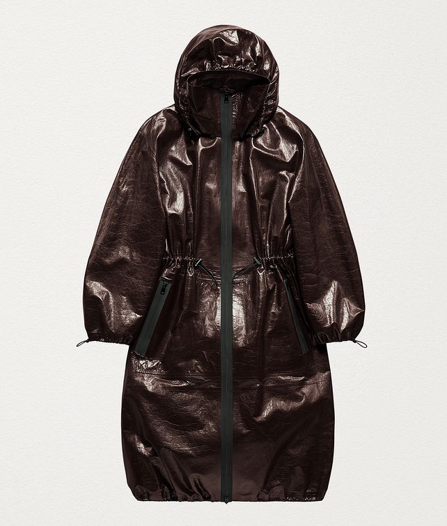 BOTTEGA VENETA PARKA IN PAPER CALF Outerwear e giacca Donna fp