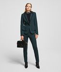 KARL LAGERFELD TAILORED JACKET WITH PEPLUM