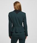 KARL LAGERFELD TAILORED JACKET WITH PEPLUM