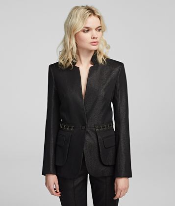KARL LAGERFELD SPARKLE EVENING JACKET KARL LAGERFELD SPARKLE EVENING JACKET