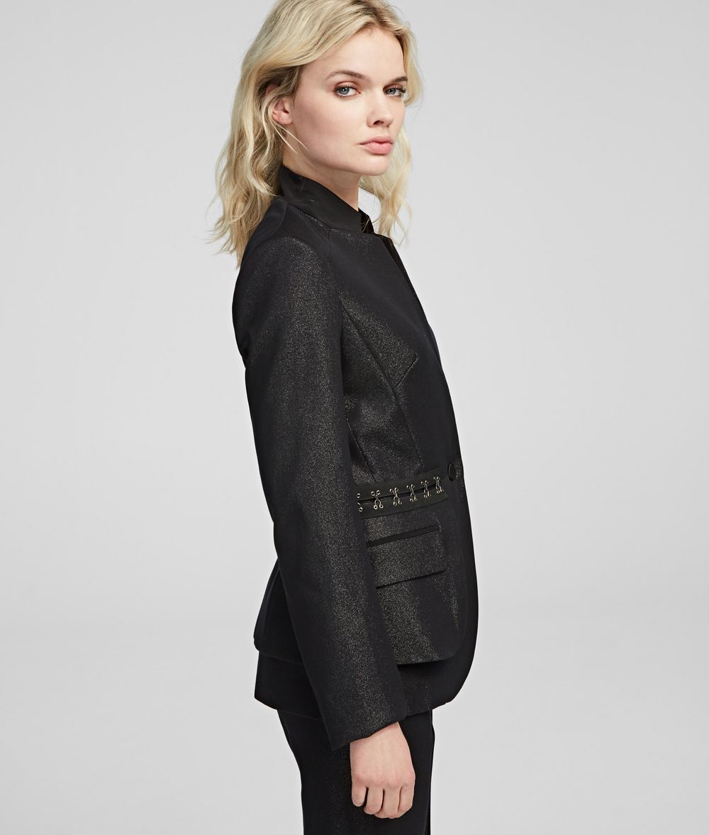 KARL LAGERFELD Sparkle Evening Jacket Jacket Woman d