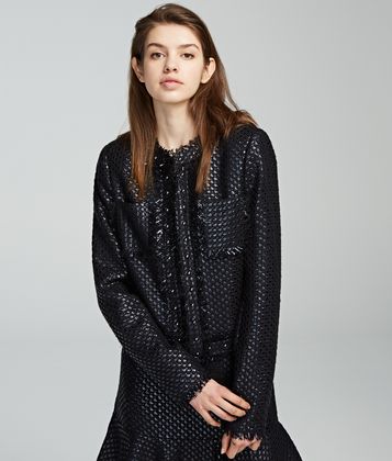 KARL LAGERFELD KARL'S TREASURE BOUCLÉ JACKET KARL LAGERFELD KARL'S TREASURE BOUCLÉ JACKET