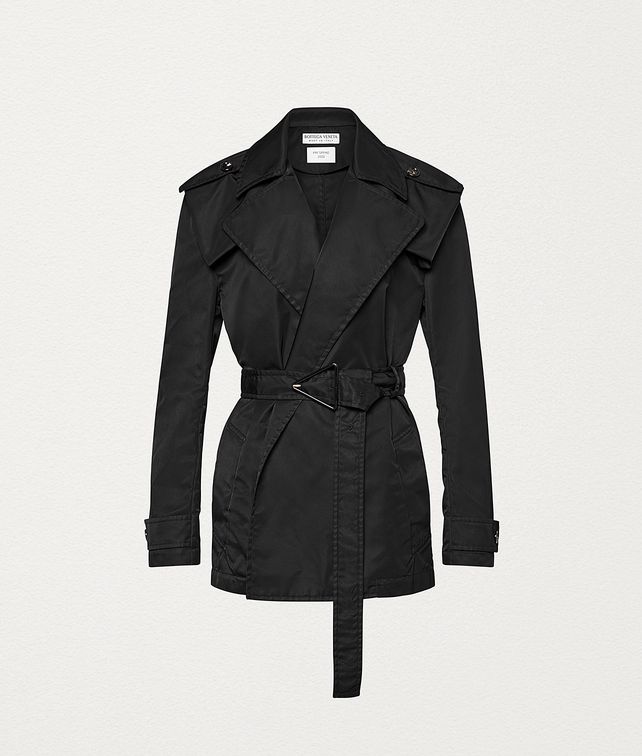 BOTTEGA VENETA CABAN IN NYLON GABARDINE Outerwear and Jacket Woman fp