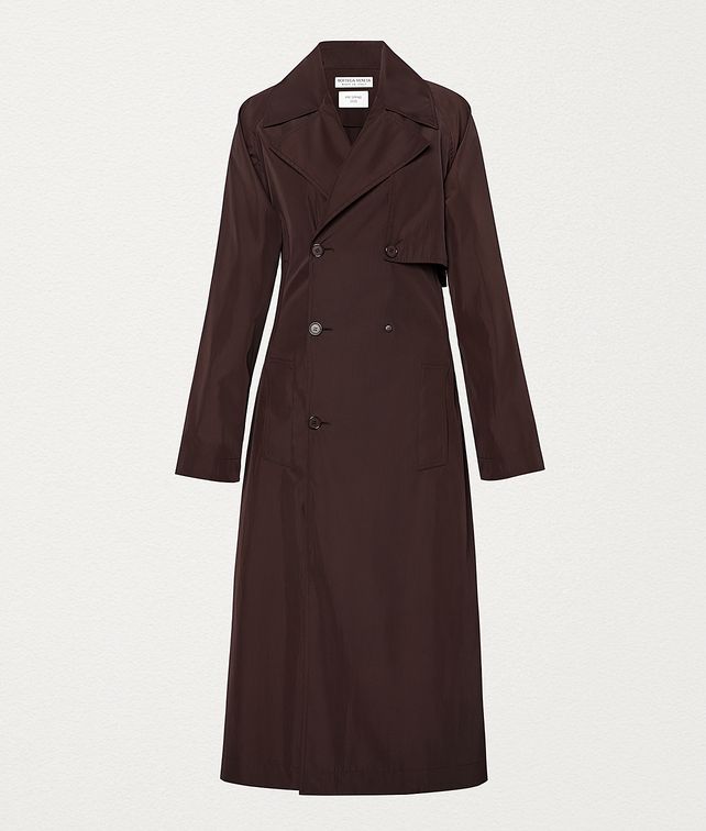 BOTTEGA VENETA TRENCH IN TECHNO POPELINE Outerwear and Jacket Woman fp