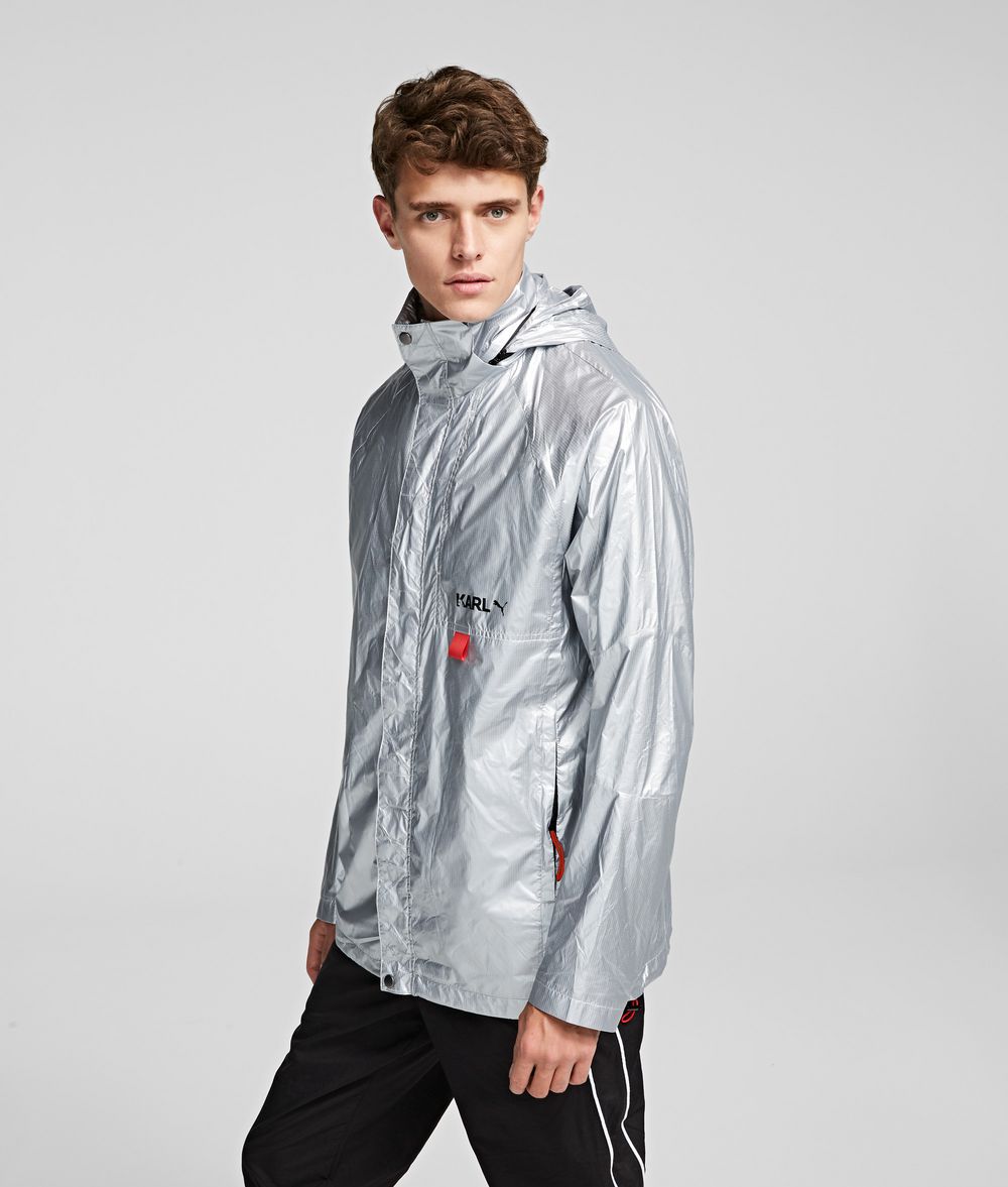 puma silver jacket