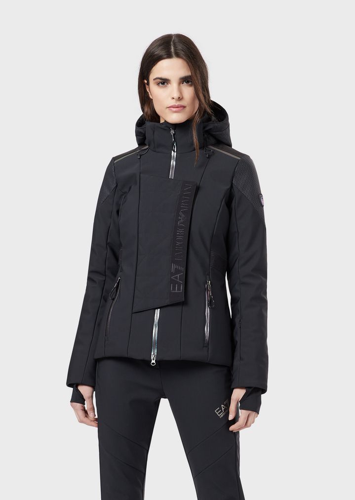 armani ea7 women's ski jacket - 54% OFF 
