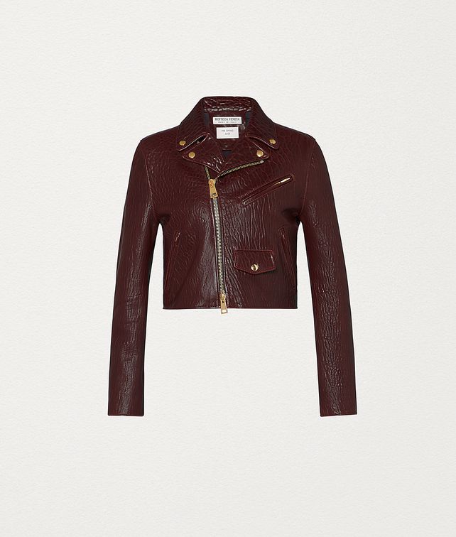 BOTTEGA VENETA JACKET IN LEATHER Outerwear and Jacket Woman fp