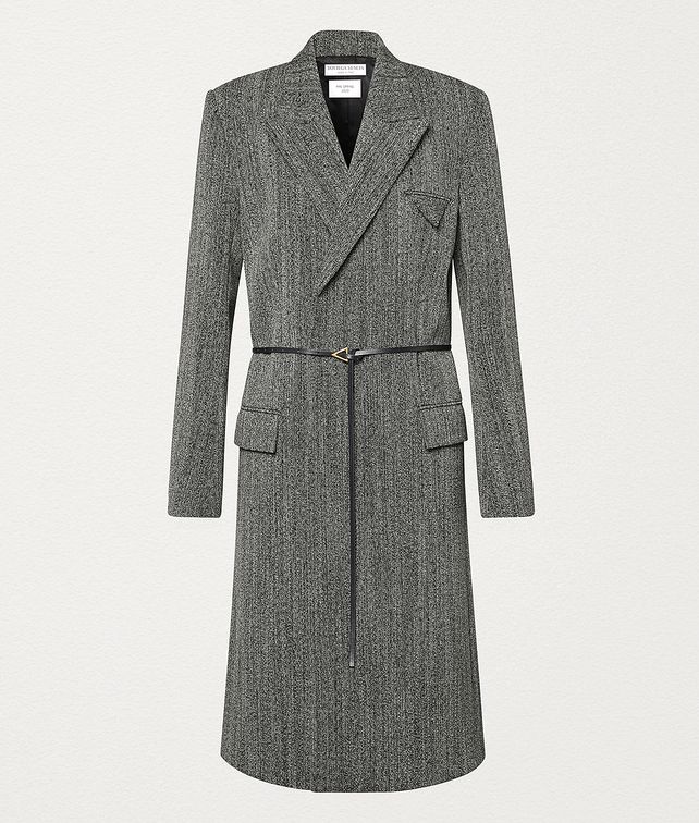 BOTTEGA VENETA COAT IN WOOL Outerwear and Jacket Woman fp