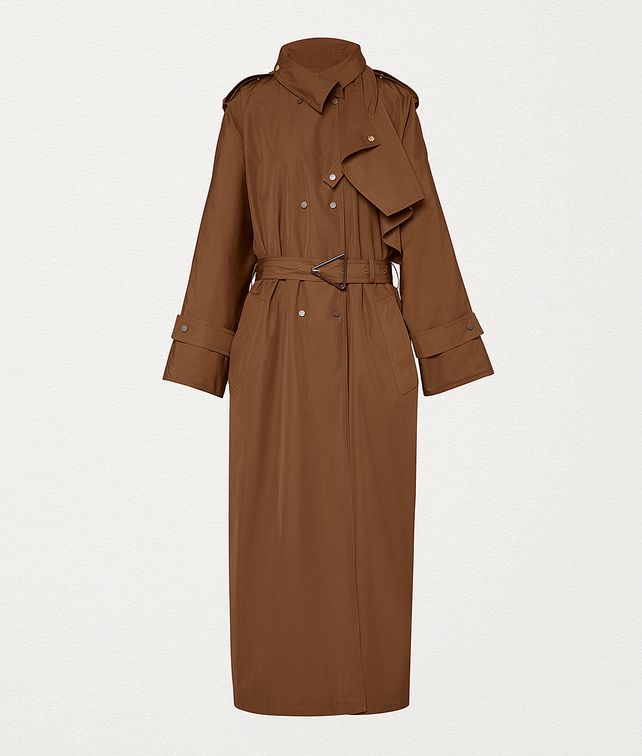 BOTTEGA VENETA COAT IN NYLON Outerwear and Jacket Woman fp