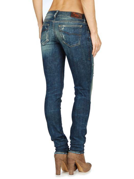 diesel super slim skinny high waist