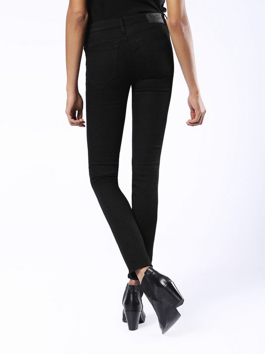 diesel super slim skinny high waist