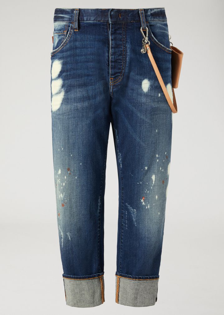 armani jeans loose fit