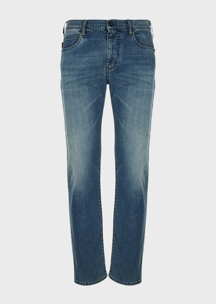 Regular fit J45 jeans in stretch cotton denim Regular fit J45 jeans in stretch cotton denim