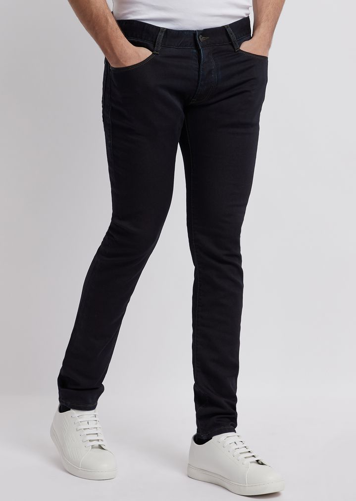 J35 extra slim fit right hand, comfort stretch twill jeans | Man ...