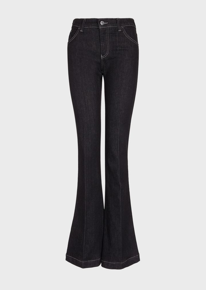 j02-flared-jeans-in-stretch-denim j02-flared-jeans-in-stretch-denim