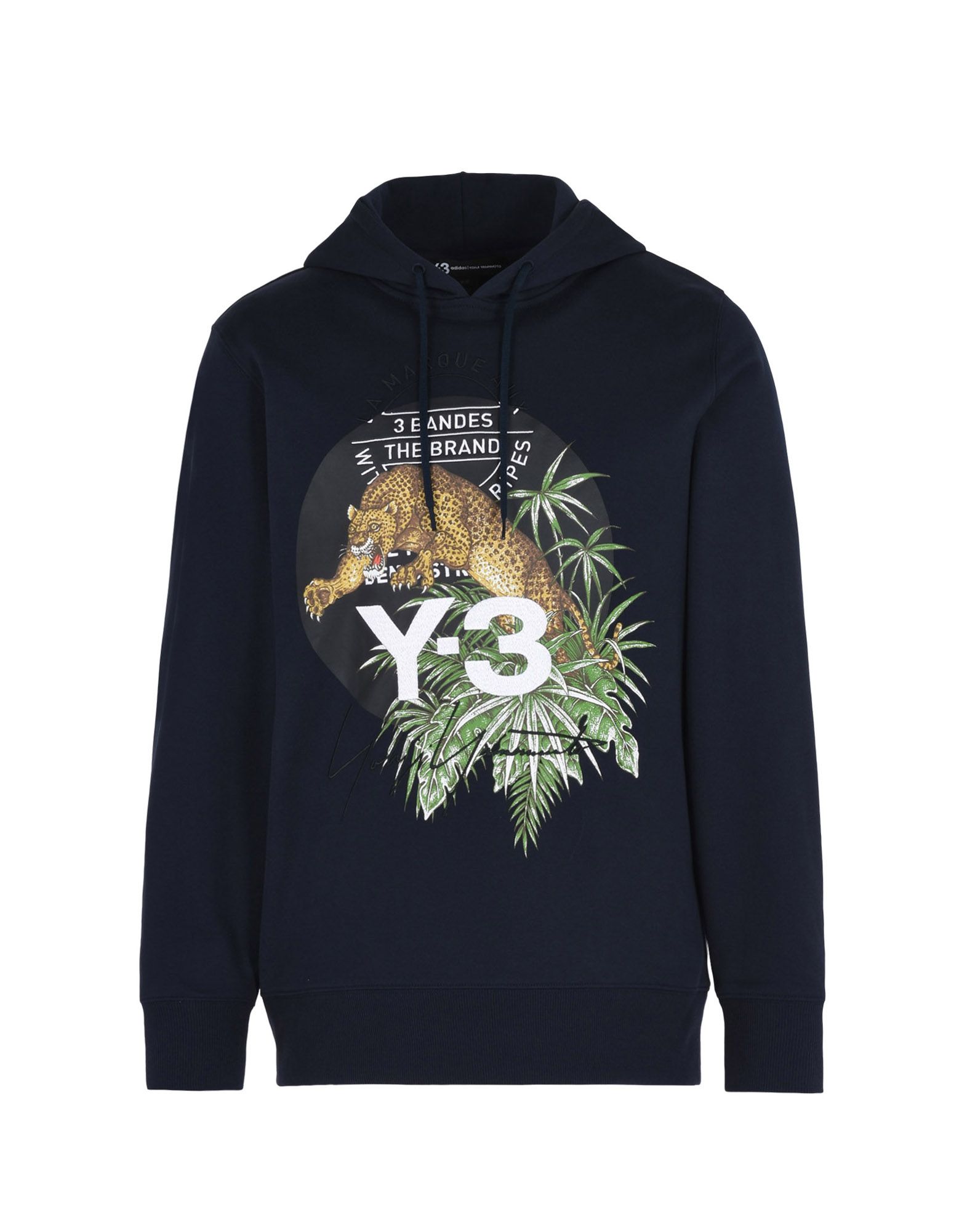 y3 leopard hoodie