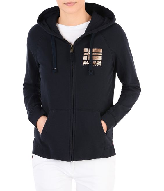 NAPAPIJRI BACAU Zip sweatshirt Woman f